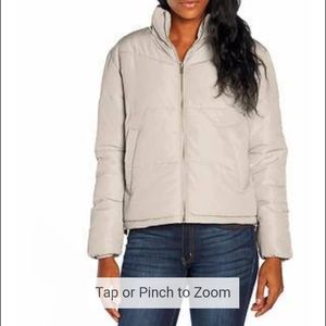 3 dots puffer short Jacket